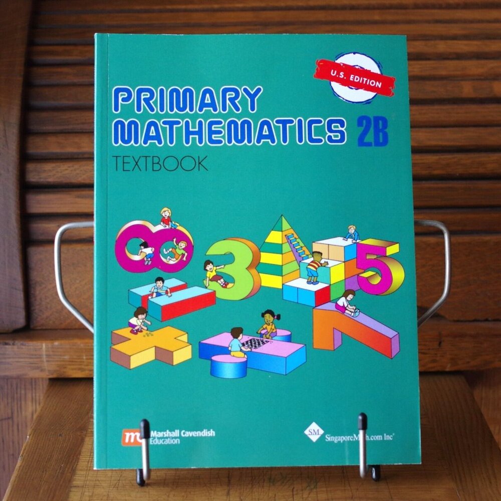 Singapore Math Book, Primary Mathematics 2B US Edition Textbook